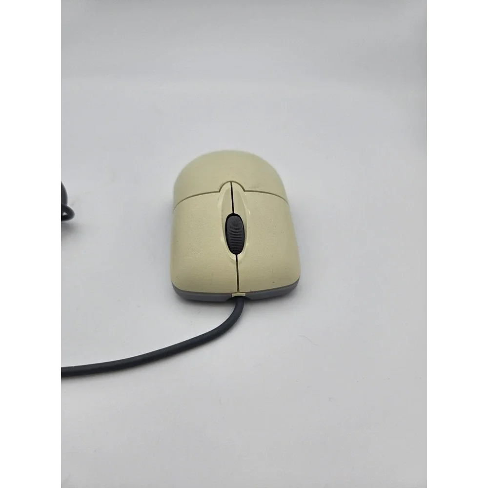 Mouse Microsoft Wheel Optical USB Beige Mouse‎ 1.1A X08-70400 Tested & Working